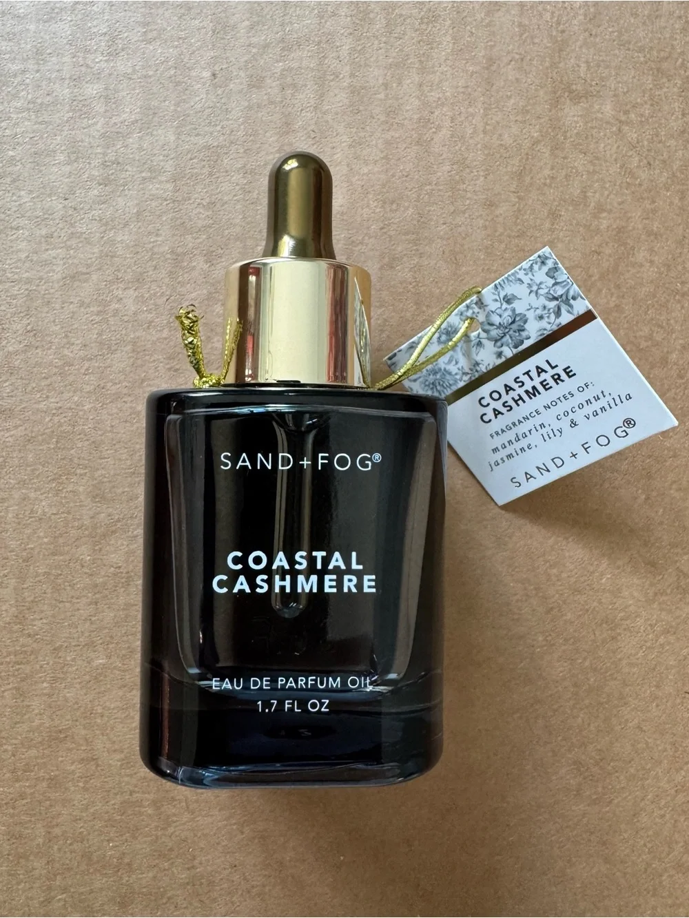 Sand+Fog Coastal Cashmere Body Oil - Black